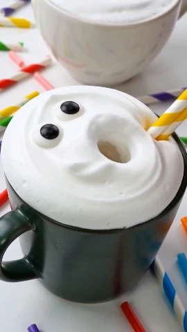 Screaming Latte Foam Meme