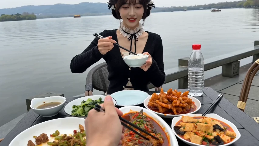 First-Person Date at West Lake